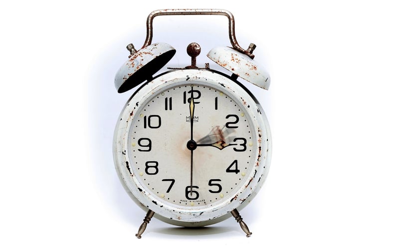 Clock Time Calendar Agenda Planning
